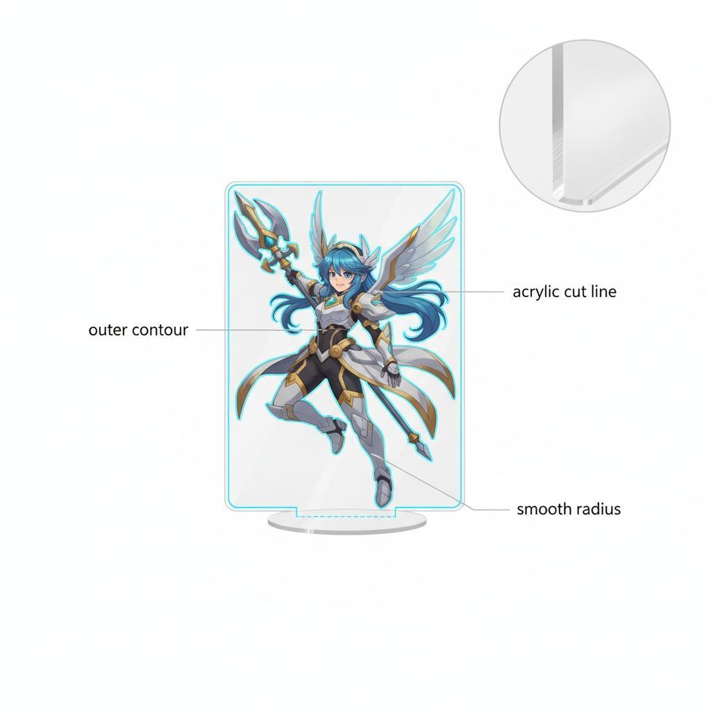 How to Design Acrylic Standees Without Ruining the Cut Line